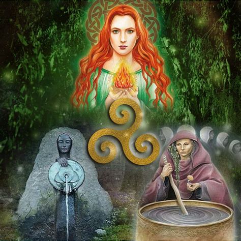 Celtic goddesses of magic and transformation